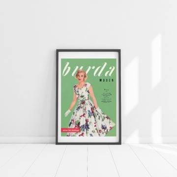 Poster A2 - couverture verte année 50/60