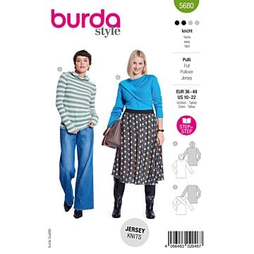 Pull / Chemise n°5680 Automne/Hiver 2025 | Patron Pochette