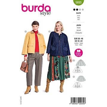 Veste n°5695 Automne/Hiver 2025 | Patron Pochette