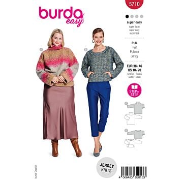 Pullover n°5710 Automne/Hiver 2025 | Patron Pochette