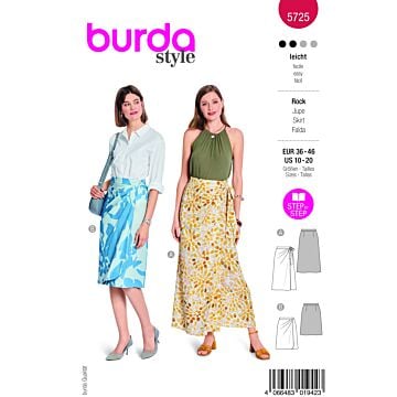 Jupe n°5726 Printemps/Été 2025 | Patron Pochette
