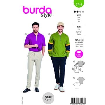 Pullover  n°5744 Printemps/Été 2025 | Patron Pochette