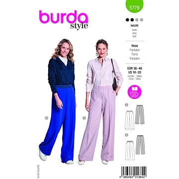Pantalon n°5778 Automne/Hiver 2024 | Patron Pochette