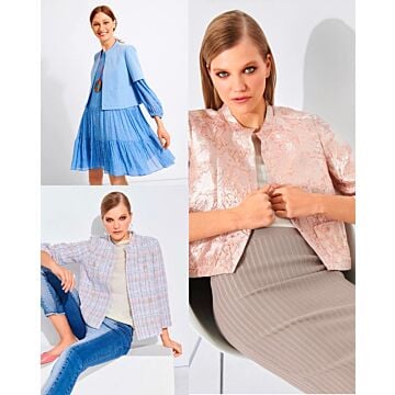 Veste en Jacquard 5 | Burda Easy 3/2021