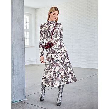 Robe en viscose imprimée n°102 | Burda Style 11/22