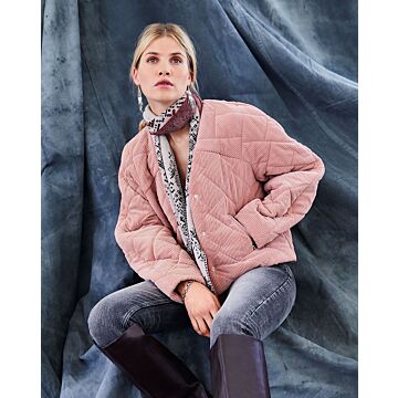 Veste en velours côtelé matelassé n°108 | Burda Style 11/22