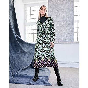 Robe en viscose imprimée n°122 | Burda Style 11/22