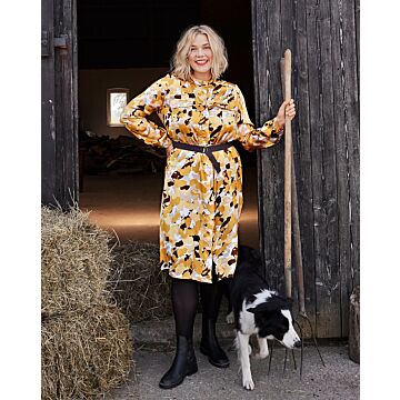 Robe chemisier en viscose n°128 | Burda Style 11/22