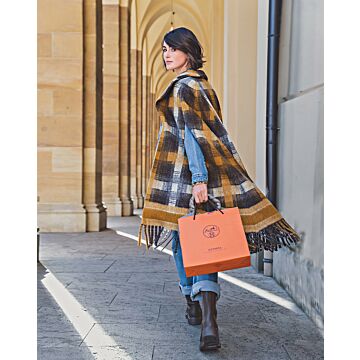 Cape en lainage mélangé n°104 | Burda Style 12/22