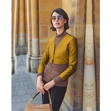 Veste courte en polyester n°114 | Burda Style 12/22