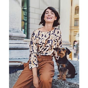 Blouse en viscose n°123 | Burda Style 12/22