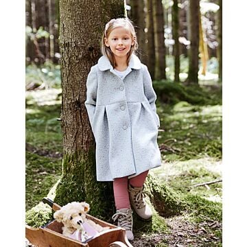 Manteau en tissu bouclette n°134 | Burda Style 12/22