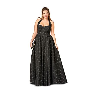 Robe en dentelle n°6487