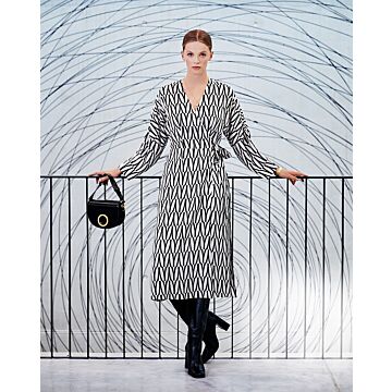 Robe en viscose n°115 | Burda Style 02/23