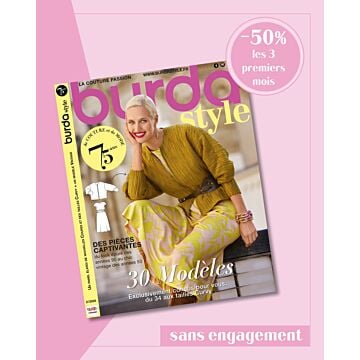Abonnement sans engagement - Burda Style 