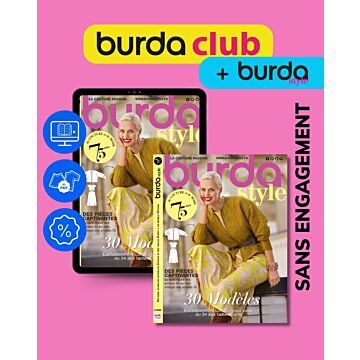 Abonnement Burda Club + Burda Style