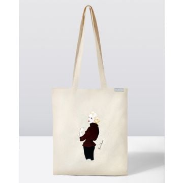 Tote bag en coton "Marilyn"