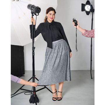 Chemisier en lyocell n°402 | Burda Curvy 03/24