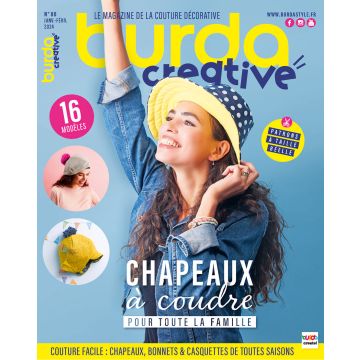 Burda Creative "Chapeaux à coudre pour toute la famille"