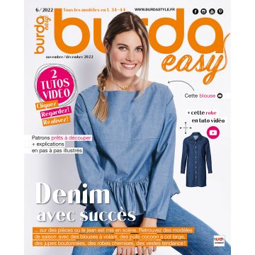 Burda EASY n°6 Novembre/Décembre 2022