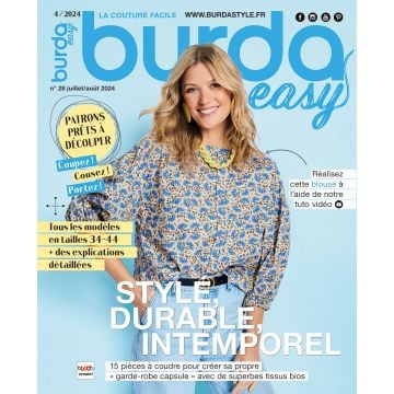 Burda Easy juillet/août 2024 | e-magazine