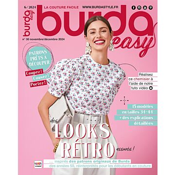 Burda Easy n°6 novembre/décembre 2024