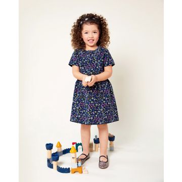 Robe en popeline n°1 | Burda Kids 01/24