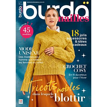 Burda Mailles n°29 | "Tricots nobles dans lesquels se blottir"