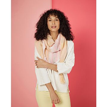 Châle décoré de pampilles #18 | Burda Mailles n°21 - 2023
