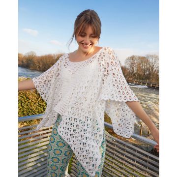 Poncho au crochet #08 | Burda Mailles n°22 - 2023