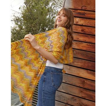 Étole au crochet #10 | Burda Mailles n°22 - 2023