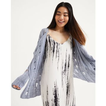 Gilet en mailles lâchées #12 | Burda Mailles n°22 - 2023