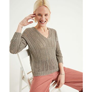 Pullover en point ajouré #25 | Burda Mailles n°22 - 2023