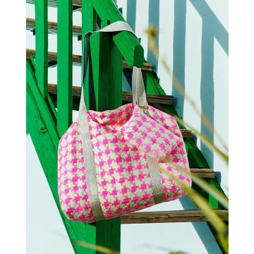 Sac de plage et trousse beauté en coton n°131 | Burda Style 06/23