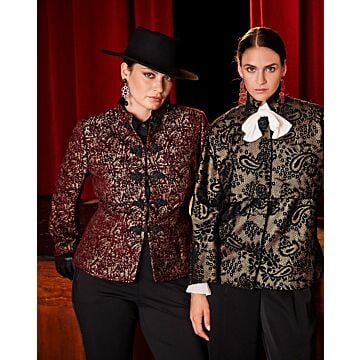 Veste en jacquard n°101 | Burda Style 12/23