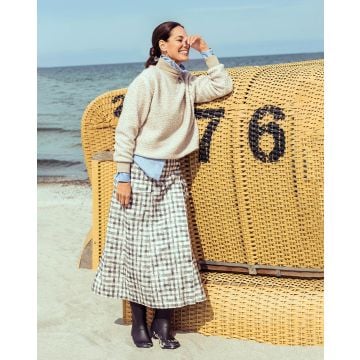 Jupe en flanelle n°114 | Burda Style 01/24