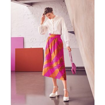 Jupe midi en coton n°106 | Burda Style 02/24