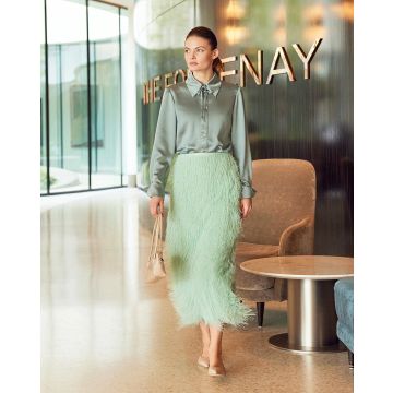 Chemisier en satin  n°101 | Burda Style 09/24