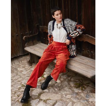 Pantalon en velours n°109 | Burda Style 10/24