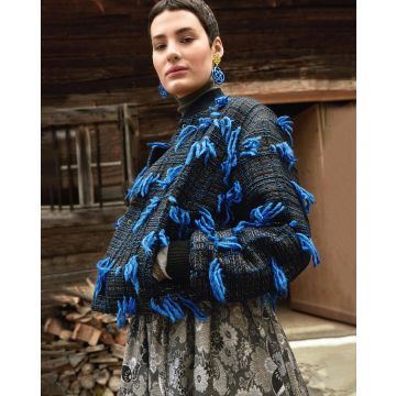 Blouson en tissu structuré n°113 | Burda Style 10/24
