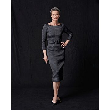 Robe en jacquard n°124 | Burda Style 11/24 best of Burda Style 11/19