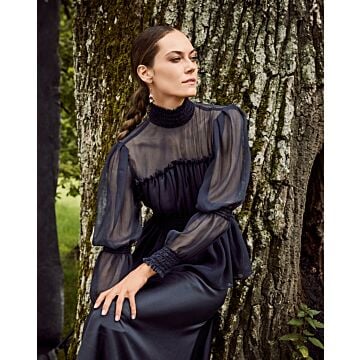 Chemisier en mousseline n°113 | Burda Style 12/24