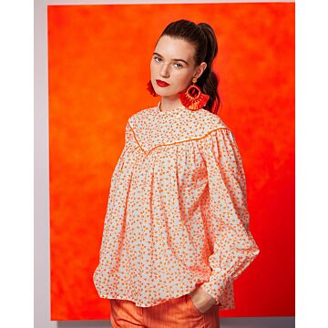 Blouse en tissu brodé n°114 | Burda Style 04/25