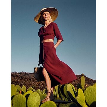 Jupe en mousseline n°128 | Burda Style 07/25