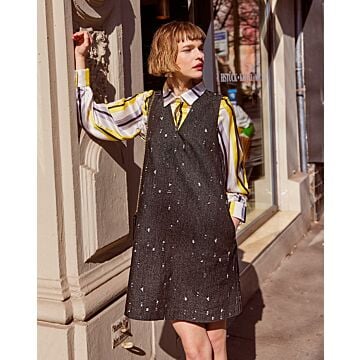 Robe en denim n°104 | Burda Style 08/25