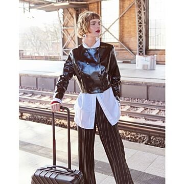 Veste en cuir synthétique n°111 | Burda Style 08/25