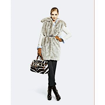 Gilet en fourrure synthétique n°127 | Burda Style 11/25 best of Burda Style 12/11