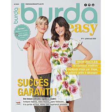Burda EASY n°4 - Juillet / Août 2020
