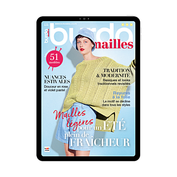 Burda Mailles n°31 | "Mailles légères pour un été plein de fraîcheur"| e-magazine