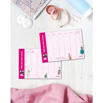 Calendrier Burda Style 2025 à télécharger